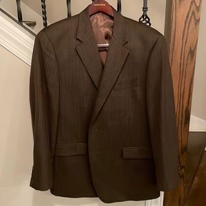 Lauren by Ralph Lauren Blazer 46R Rich Dark Brown NWOT